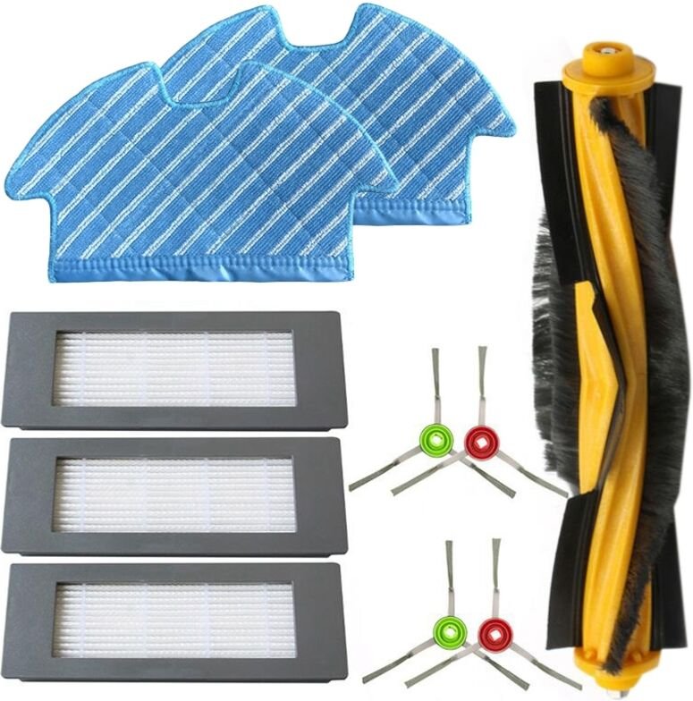 Thumbnail - Für Ozmo 900 Filterbürste Wischtuch-Set Roller