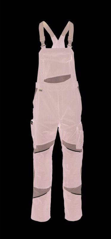 Kübler Latzhose activiq cotton+ 3450 schwarz/anthrazit Gr. 118