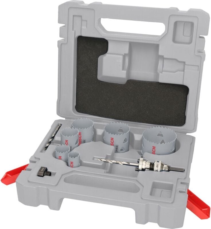 Pro Lochsäge Multi Material Q-Lock Aufsteckhalter-Set, 15-tlg., Art.Nr. 2608901548 - Bosch