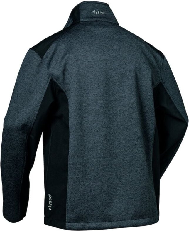 Strickjacke Innsbruck Gr. 2XL grau/schwarz - Elysee