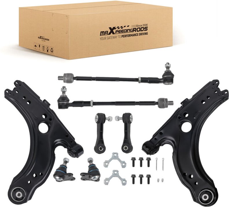 Maxpeedingrods - querlenkersatz für audi A3 vw bora golf 4 new beetle seat spurstange 8-TEILIG