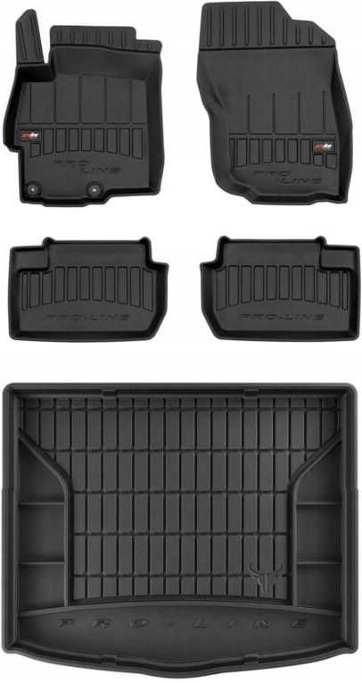 Thumbnail - SET 3D-Gummimatten Mitsubishi Lancer 8 HB 2007-2016 d