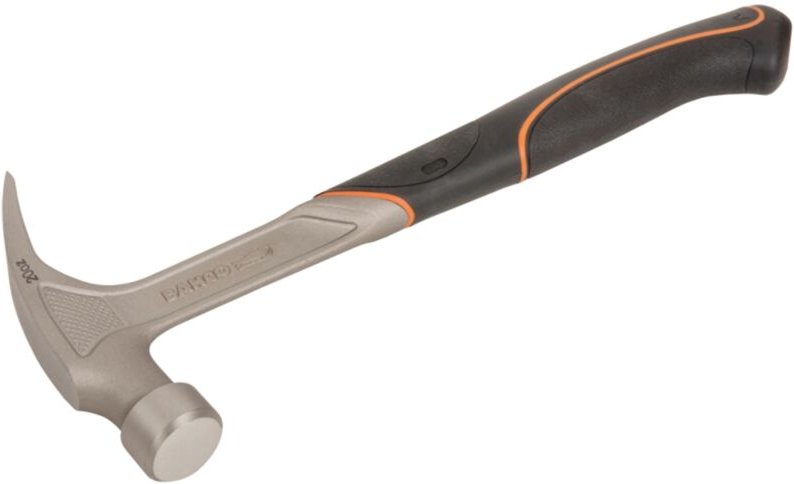 Gerader ERGO-Klauenhammer mit Gummigriff, extragroß 570 g - Bahco