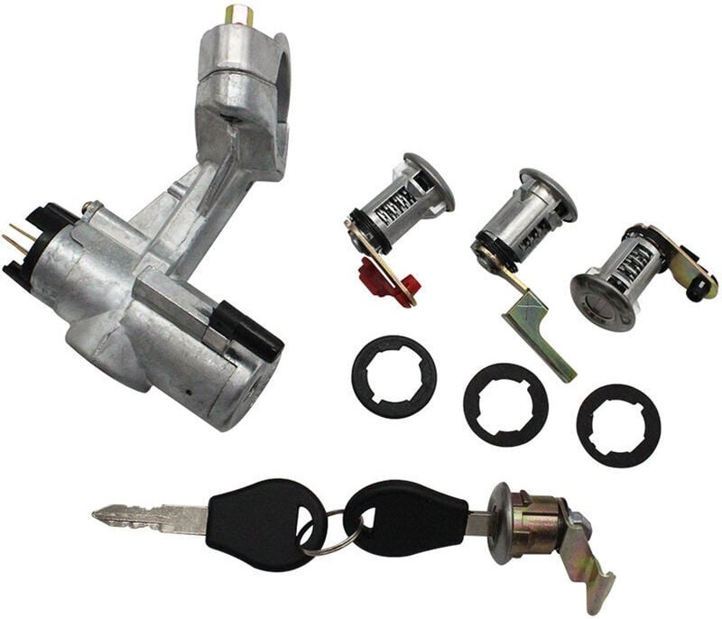 Odipie - Zündzylinder und Schalter für Patrol gq Y60 2 x Door & Barn 88-98 4 Lock Set