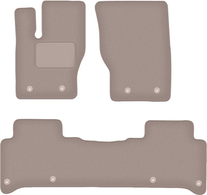 Beige Veloursmatten für: Range Rover Sport II SUV (2013-)