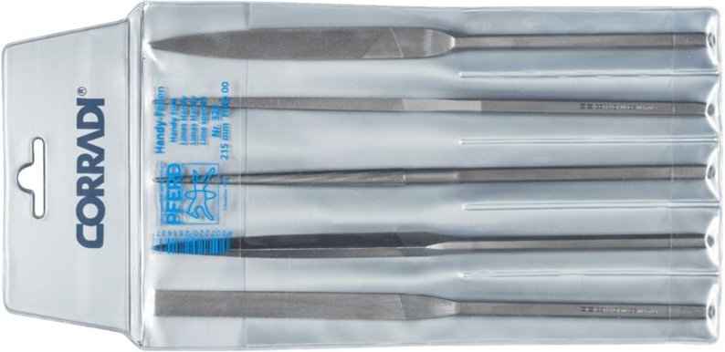 Pferd - 19503201 corradi Handy-Feilen-Set Schweizer Hieb 00 Länge 215 mm 1 St.