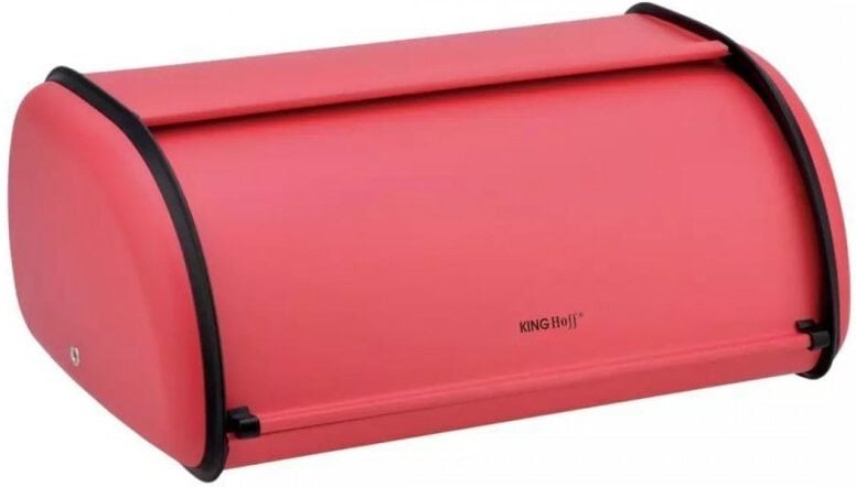KINGHOFF KH-1753 STAHLBROTKASTEN rot