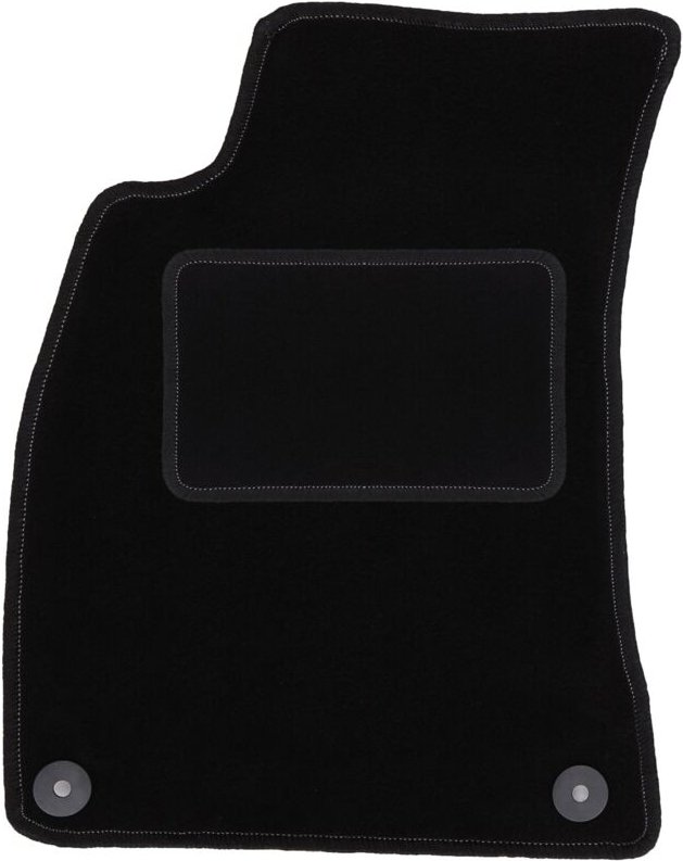 Fahrermatte schwarz für: Audi A4 B6 Limousine, Kombi, Avant (2001-2004)