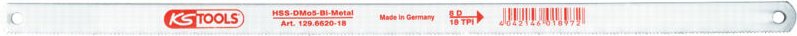 Hand-Sägeblätter aus Bimetall - Packung mit 10 Stück, 10 Zähne