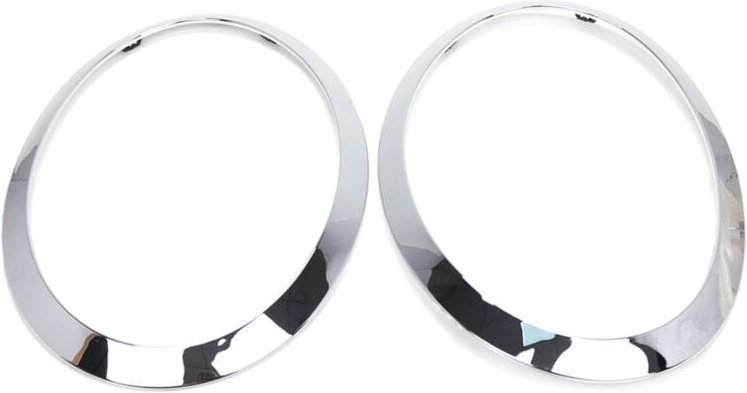 Zoternen - 2-teiliger Scheinwerfer-Zierring, Ersatz für bmw mini cooper F55/F56/F57 2014–2021, oem 51137300631, 51137300...