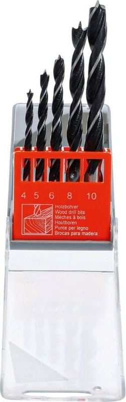 Holzbohrer-Satz 4 - 10 mm 5-tlg.