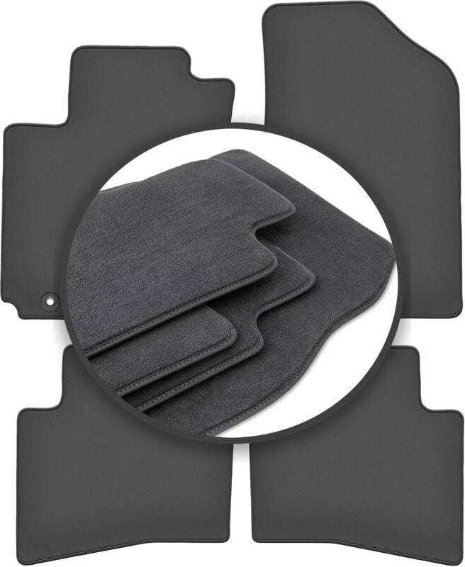 Premium-Fußmatten für: Kia Rio III UB Fließheck (2011-2017)