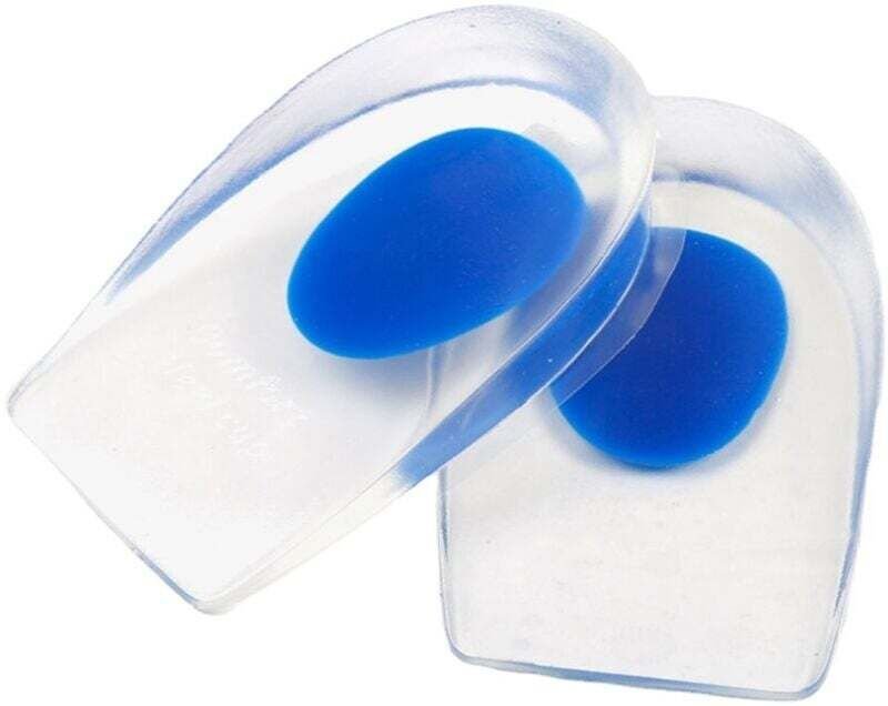 Fersensporn 4 Stück - Orthopädische Silikongel-Fersenpolster-Einlegesohle - Achillessehnenentzündungs-Orthese Damen Herr...