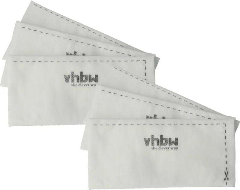 6x Staubsaugerfilter kompatibel mit Miele Compact C1, C2 Staubsauger - Abluftfilter Weiß - Vhbw