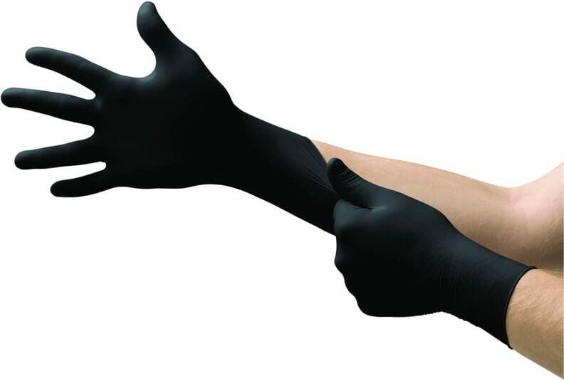 Thumbnail - Einweghandschuhe aus Nitril, latex- und puderfrei, vielseitig einsetzbar, für Lebensmittelkontakt, medizinischen und ind...