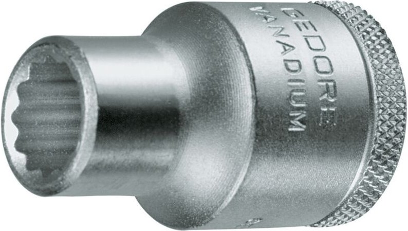 Steckschlüsseleinsatz d 19 1/2 ″ 12-kant Schlüsselweite 26 mm Länge 41,5 mm