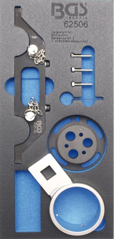 Bgs Technic - Werkstattwageneinlage 1/3: Motor-Einstellwerkzeug-Satz für Opel Vectra, Signum, Zafira