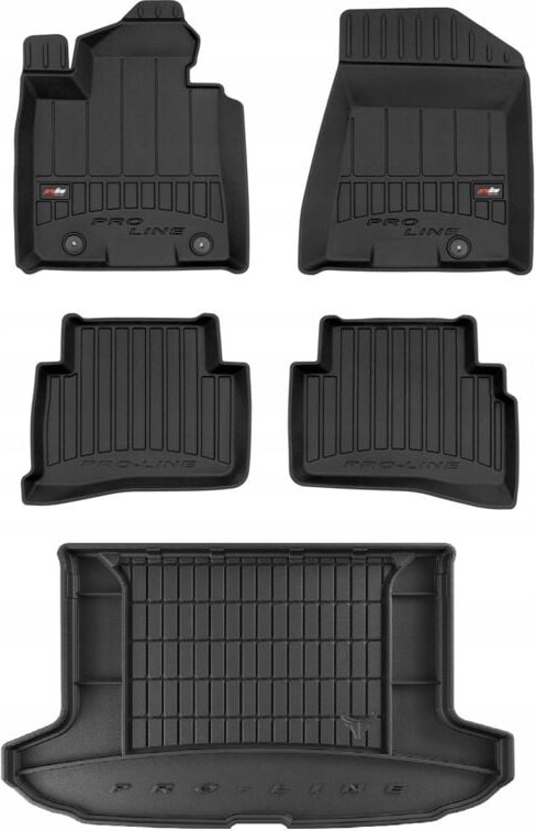 SET 3D Gummimatten Hyundai Tucson 3 2015-2020 g zn