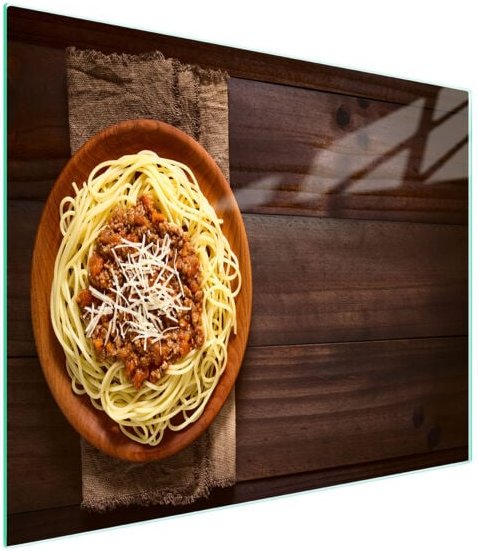 Glasschneidebrett 52x30 Lebensmittel