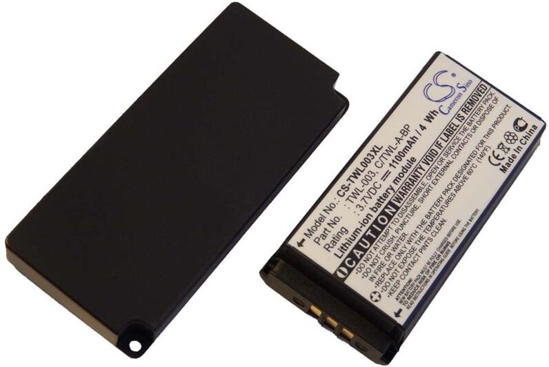 Vhbw - Akku Ersatz für Nintendo BOAMK01, c/twl-a-bp, TWL-001, TWL-003 für Spielekonsole (1100mAh, 3,7V, Li-Ion)