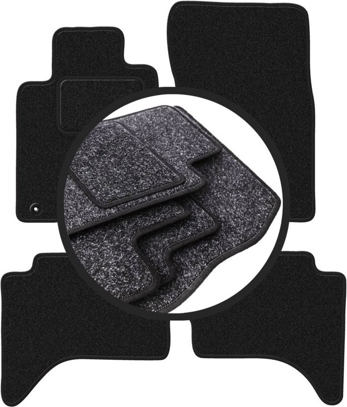 ANTHRA Autofußmatten für: Fiat Fullback Offroad (2015-)