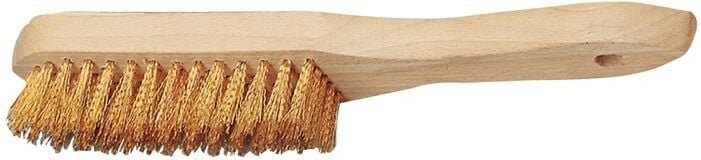 Drahtbürste Länge 295 mm 0,3 mm Messing 3-reihig