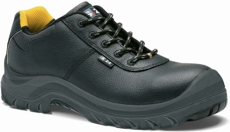 S 24 Bossi Industrie - Sicherheitsschuh S24 Vista S3 - Schwarzes genarbtes Leder - Größe 42 - 5142
