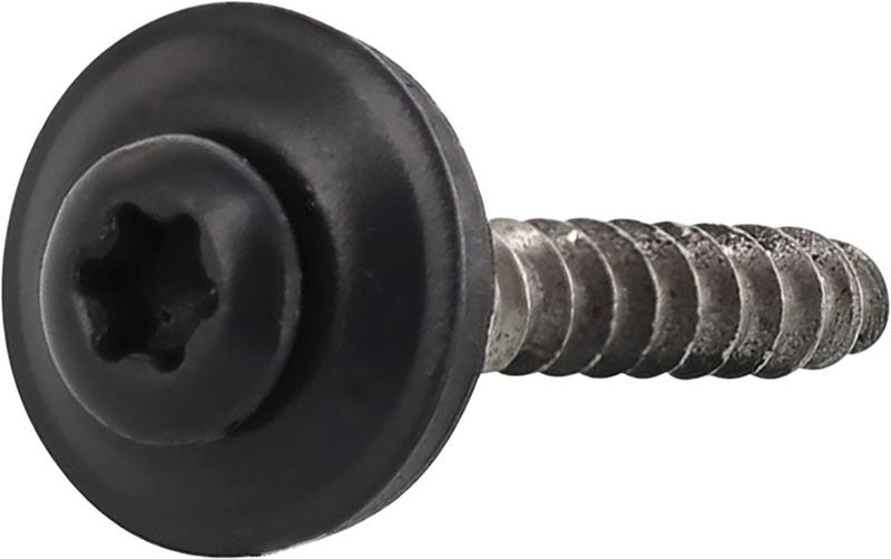 No Brand - Spenglerschraube 4.5x 35 TX20 Edelstahl A2 Kopf beschichtet RAL8019 graubraun