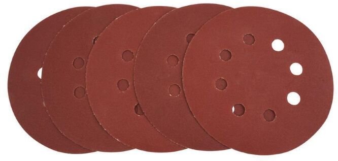 SATZ 5STK KLETTSCHLEIFBLATTER KORNUNG 150 FUR SCHLEIFER 79565T (gr.150)