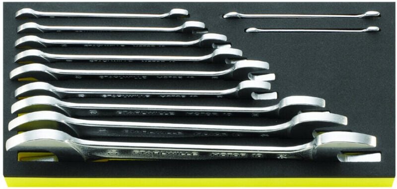 96830167 TCS10/11,6X7-34X36MM Doppel-Maulschlüssel-Satz Schlüsselweite (Metrisch) 6 - 36 - Stahlwille