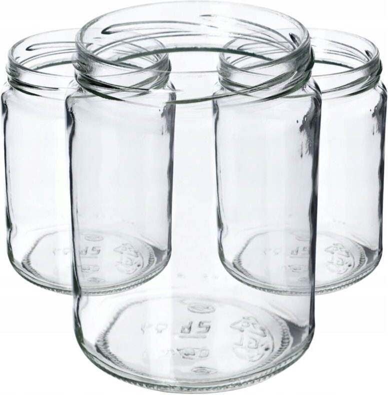 KADAX Lot de 16 bocaux de conservation pour couvercles à visser 540 ml