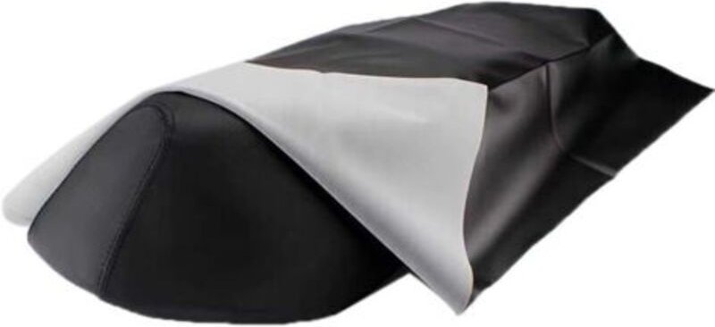 1 Stück Motorrad-Sitzbezug, schwarzes Leder, Motorrad-Sitzbezug, universeller Leder-Sitzschutz, wasserdicht, verschleißf...