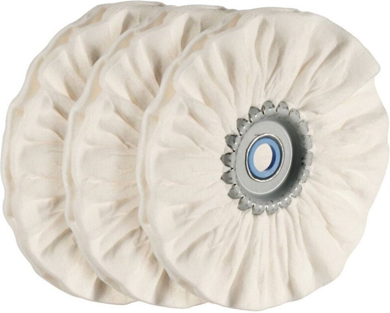 Poliervlies Tuchring-Set, 3-teilig zum Einebnen, Ring-⌀ 100 mm 3 Stk - Osborn