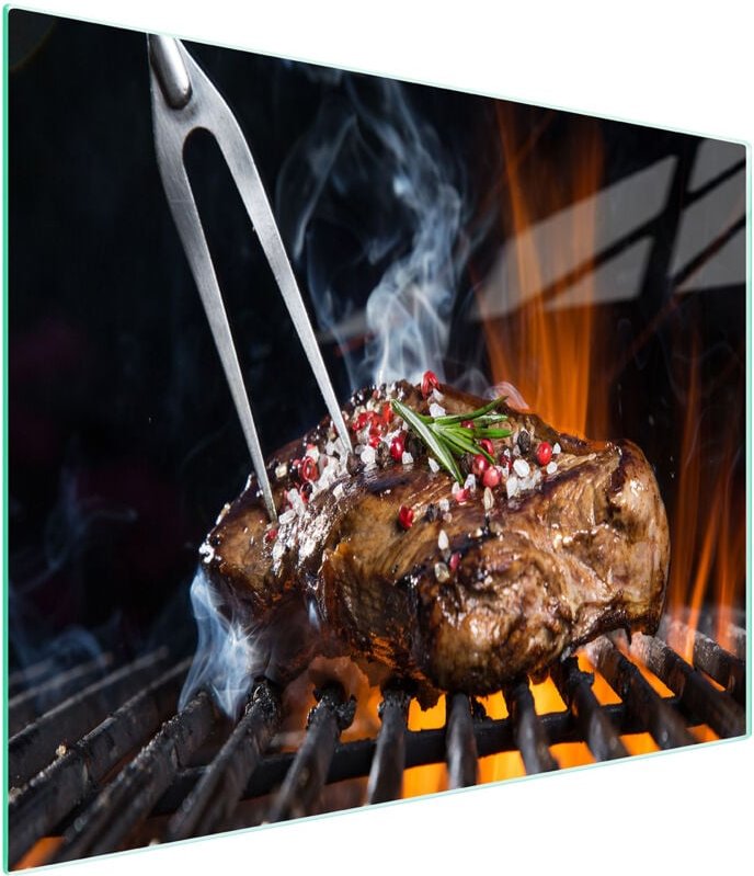 GLASSCHNEIDEBRETT 52x30 GRILL