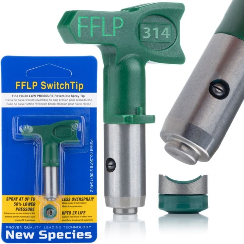 Niederdruck-Lackierdüse FFLP 314 für eine Lackieranlage