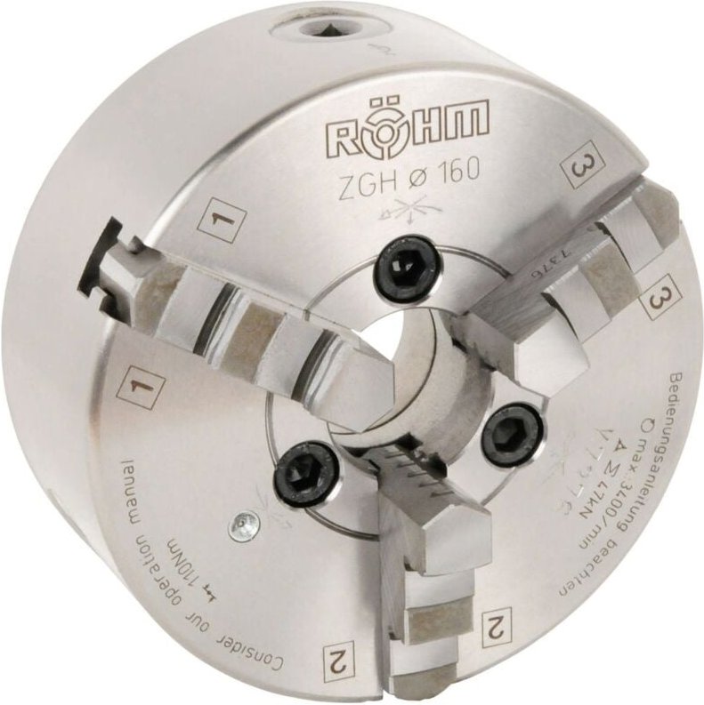 RÖHM-Dreibacken Drehfutter