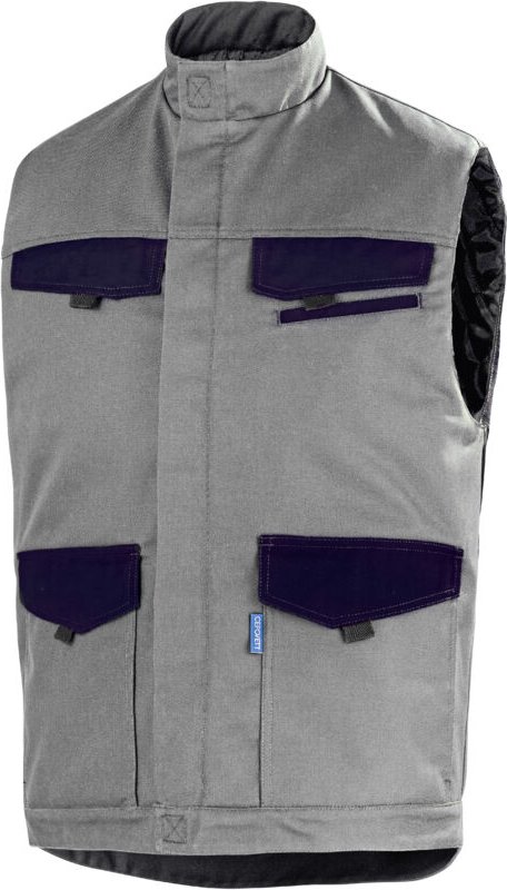 Gilet Matelassé Facity Grau Convoy/navy 3xl