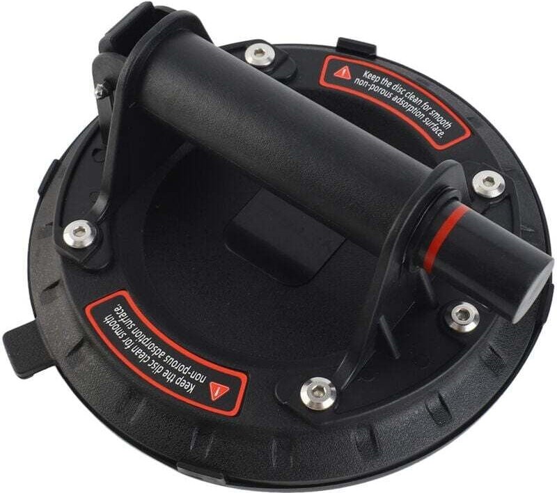 8-Zoll-Industrie-Vakuum-Saugnapf, 200 kg Tragkraft, Hochleistungs-Vakuumheber für Fliesen und Glas, manuelle Hebewerkzeu...