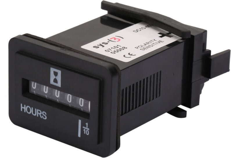 Eosnow - Zeitschalter, bequemer Quarzstundenmeter, langlebig vollständig versiegelt für Generatoren Luftkompressoren Wan...