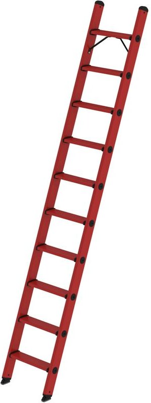 Thumbnail - MUNK GFK- Stufen- Anlegeleiter mit 10 Stufen ohne Traverse