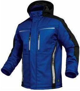 Leibwächter - Winter-Softshelljacke Flex-Line FLEXI20 Gr. m kornblau/schwarz - kornblau/schwarz