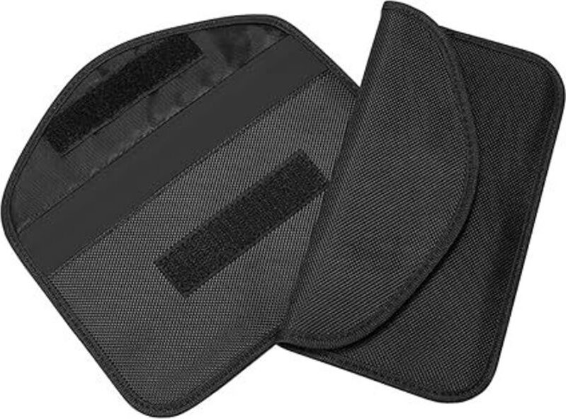 Stück Signalblockiertasche, Anti-RFID-Autoschlüsseletui, Anti-Tracking- und Abschirm-RFID-Signalblockiertasche, zum Schu...