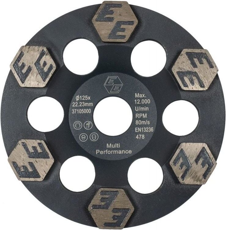 Thumbnail - EIBENSTOCK Diamant-Schleifteller "Multi-Performance" Ø 125 mm - 37105000