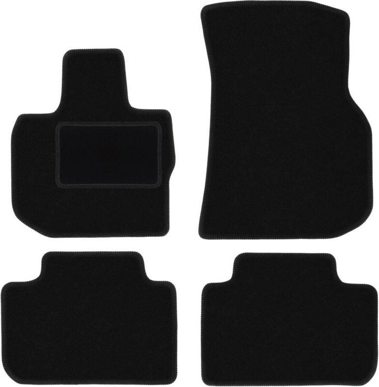 Thumbnail - Schwarze Velours-Fußmatten für: BMW X3 G01 SUV (2017-)