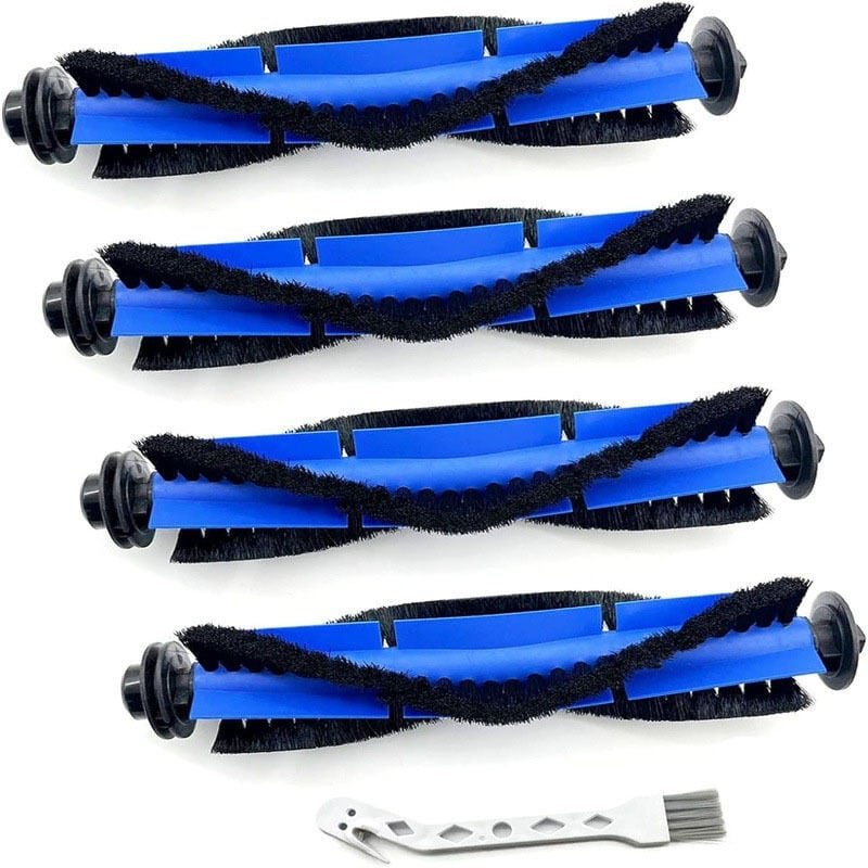 4er-Pack Kehrmaschinen-Hauptbürsten, eufy Kehrmaschinen-Zubehör für 11s, 15C, 30C, 35c