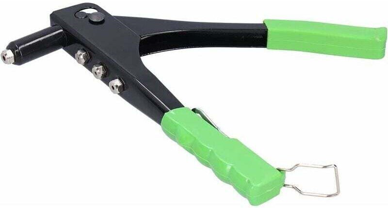 UlisemNietpistole, kleines Haushalts-Handnietset mit Schraubenschlüssel, Nagelzange, Nietpistole, faszinierende Pistole