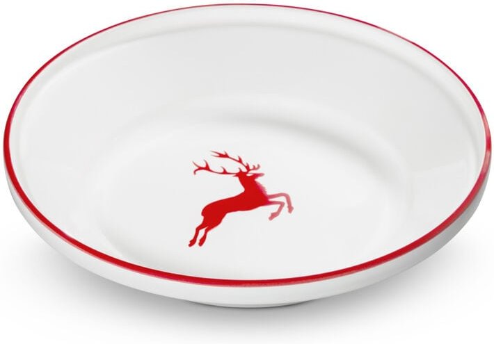 Gmundner Keramik - Rubinr. Hirsch, Reifschüssel (ø 28cm)