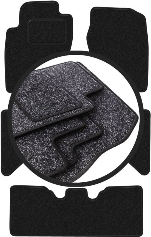 ANTHRA Autofußmatten für: Nissan Pathfinder R51 SUV (2004-2014)
