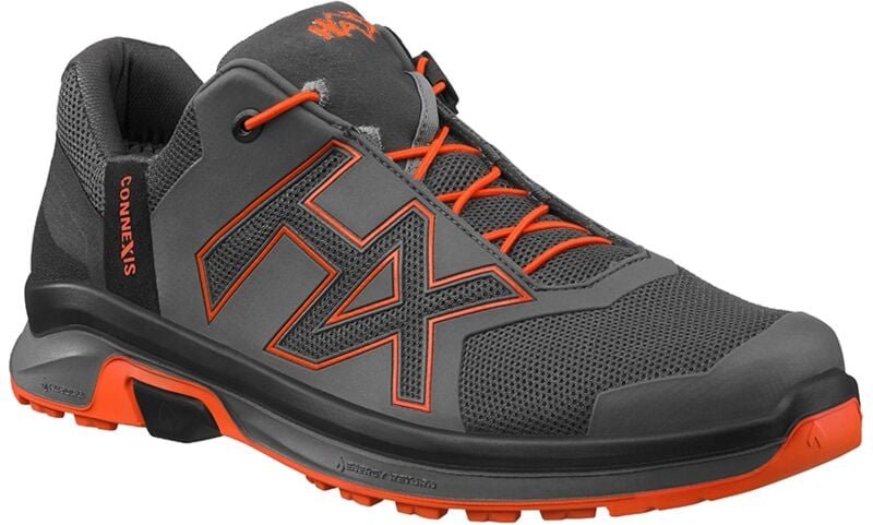 Haix - Halbschuh connexis Go gtx low grey-orange Gr. 41 (uk 7,5)