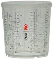 3m 26001 Pps-Serie 2.0 Standardbecher 650 Ml